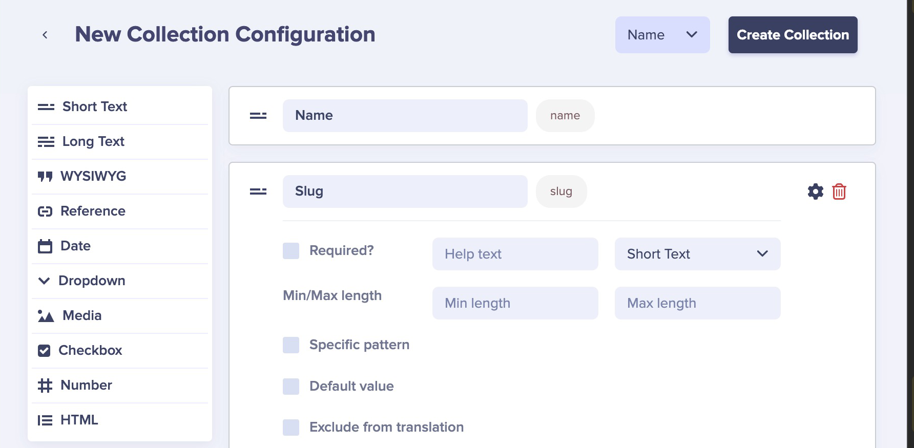 Create Category Collection